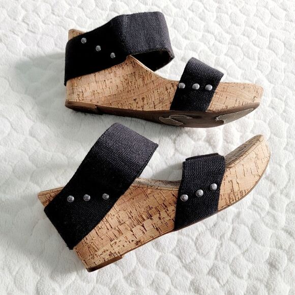 Sole Society Emilia wedge cork sandals 10 42 - Picture 3 of 16